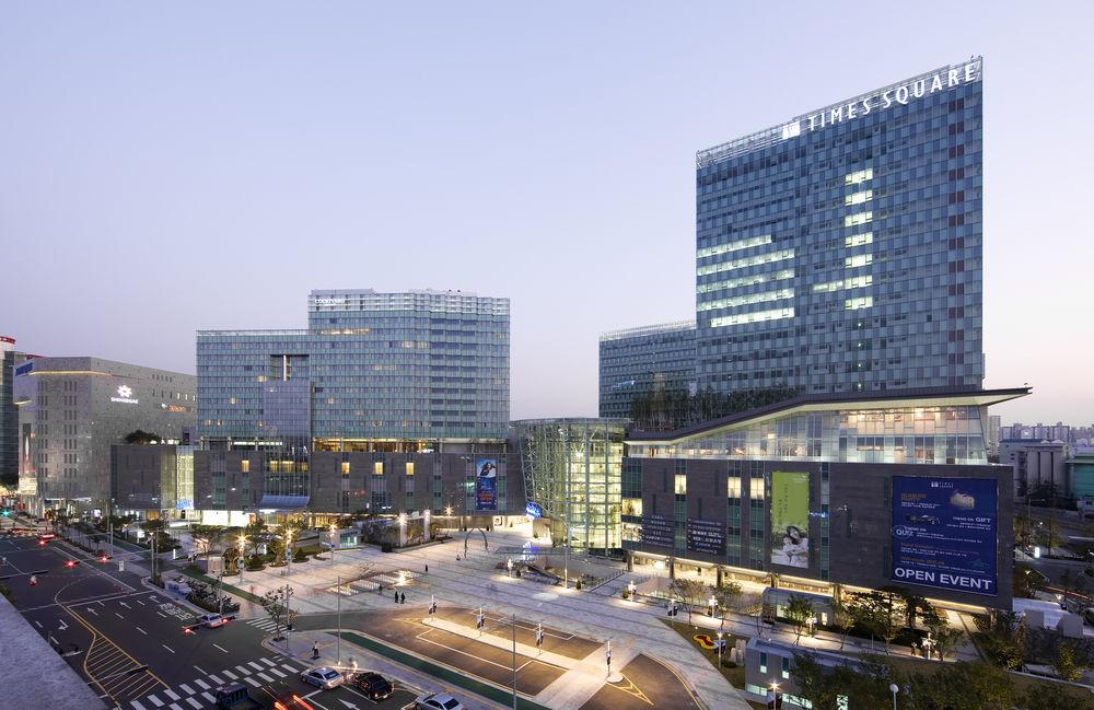 Courtyard By Marriott Seoul Times Square Hotell Exteriör bild