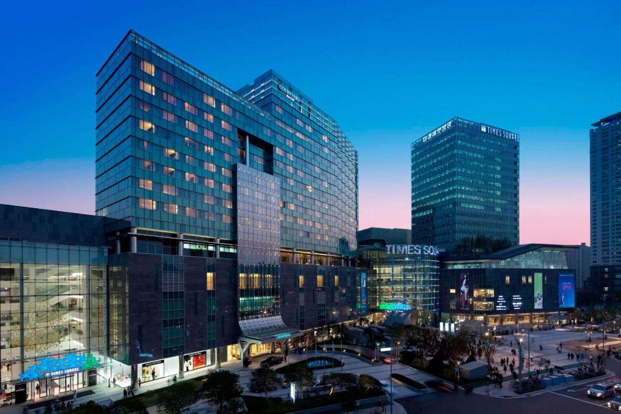 Courtyard By Marriott Seoul Times Square Hotell Exteriör bild