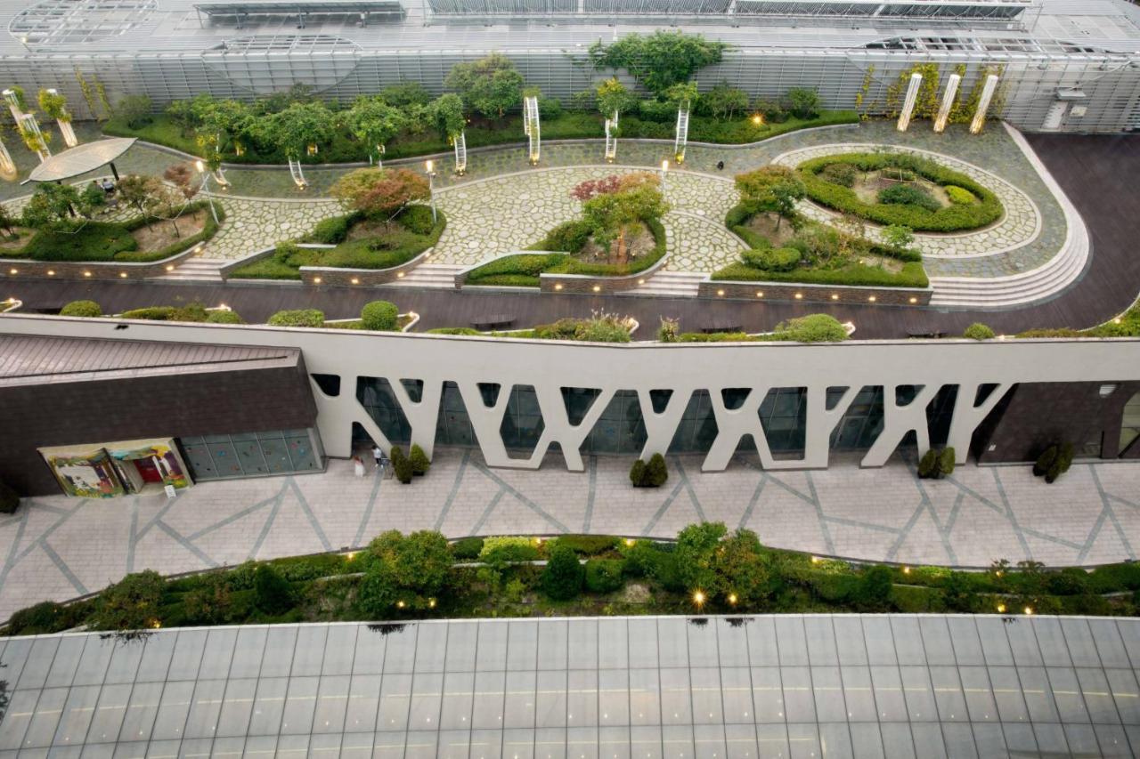 Courtyard By Marriott Seoul Times Square Hotell Exteriör bild
