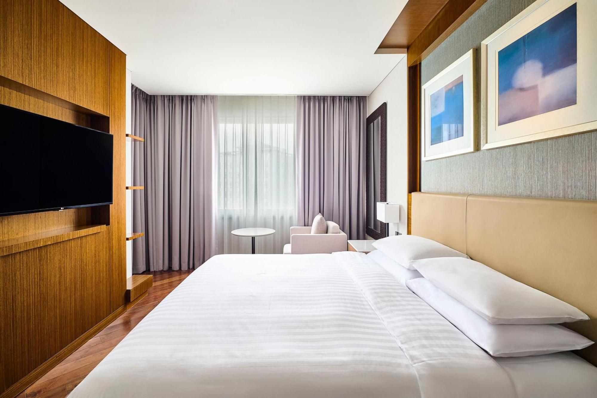 Courtyard By Marriott Seoul Times Square Hotell Exteriör bild