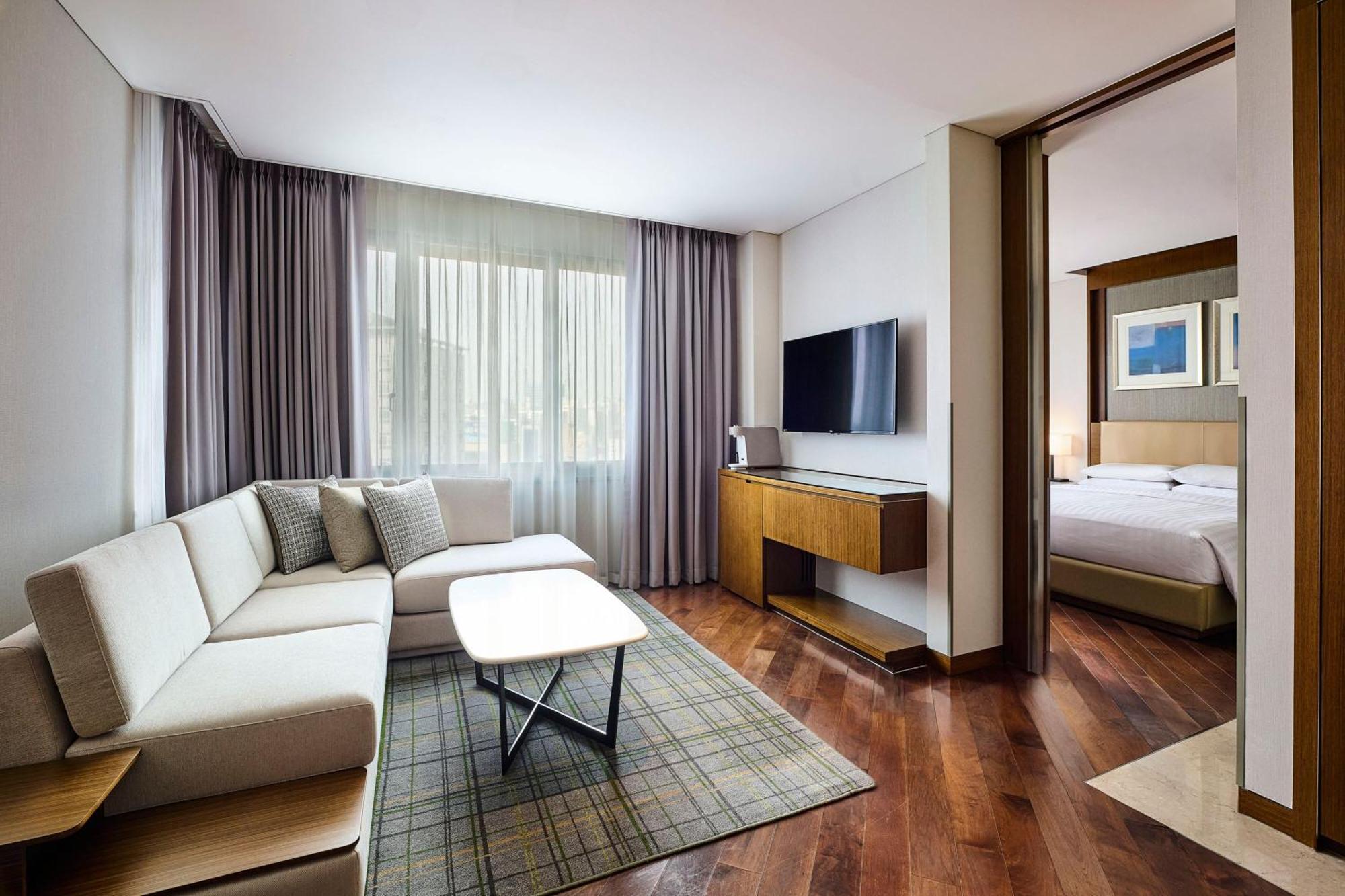 Courtyard By Marriott Seoul Times Square Hotell Exteriör bild